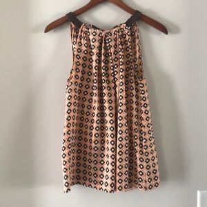 Shoshanna Patterned Top Sz 4